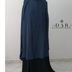 Khimar Cosy Bleu Nuit Dar Al Iman