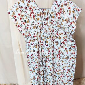 Robe yéménite fleurie 10-11 ans Bayt Al Hadramiya