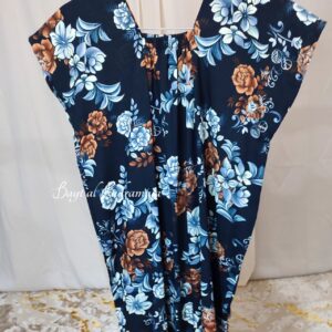 Robe yéménite Fleurs bleues 8-9 ans Bayt Al Hadramiya