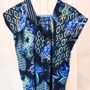 Robe yéménite Noire motif 3-4 ans Bayt Al Hadramiya